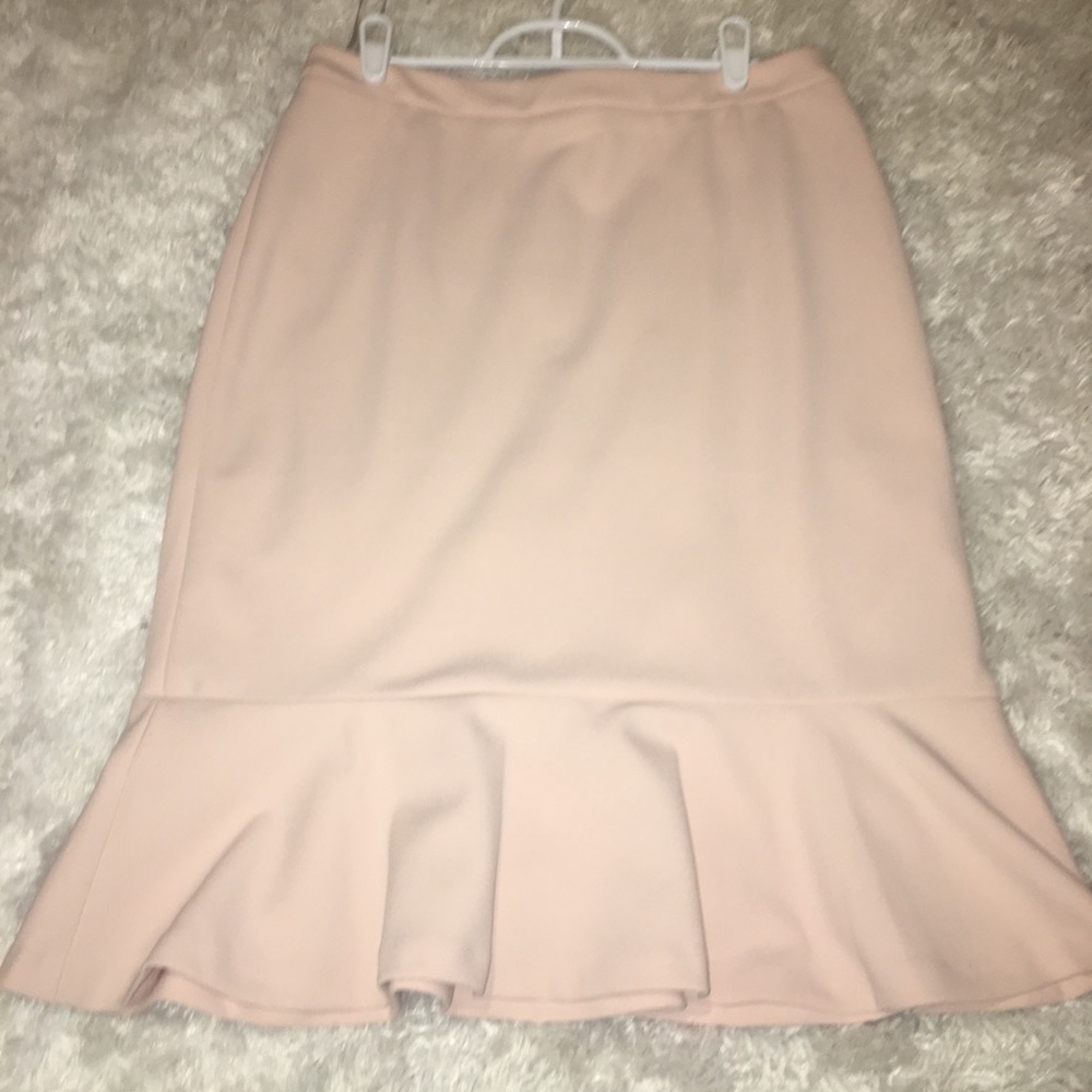 Calvin Klein, Size 6, Blush Skirt